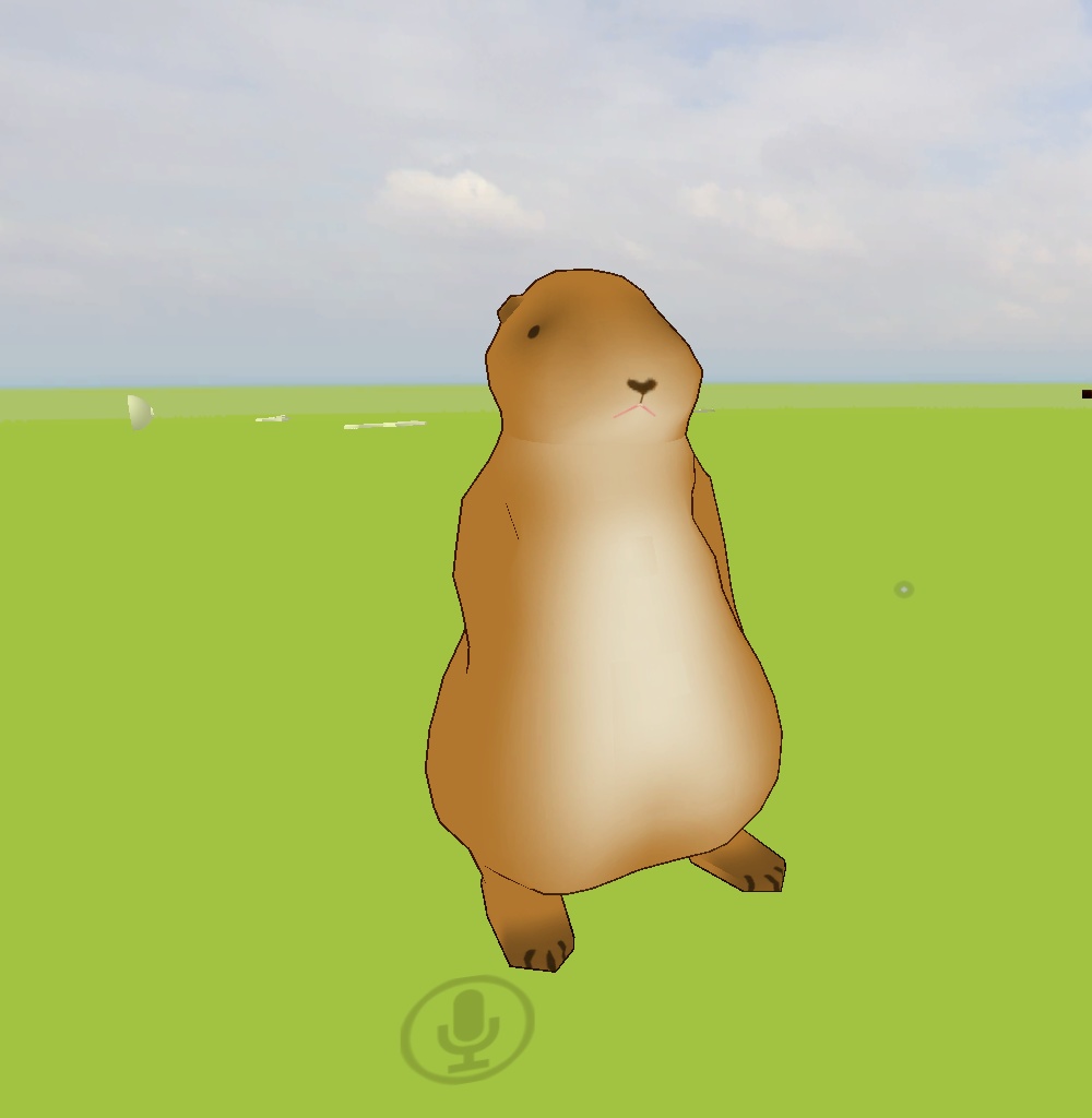 【VRChat】プレーリードッグ【VRM】
