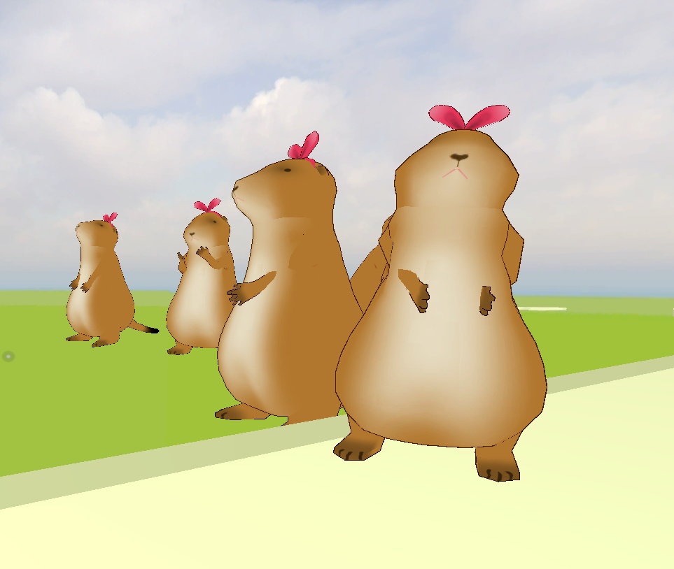 【VRChat】プレーリードッグ【VRM】