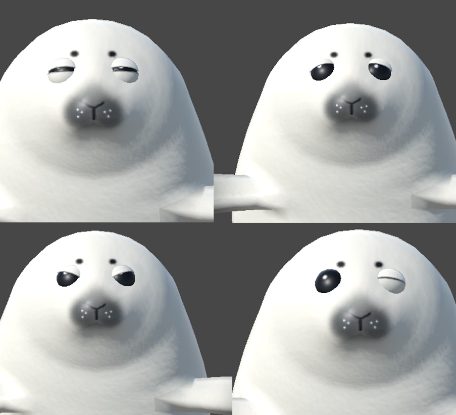 【VRChat】アザラシのあかちゃん【Quest対応3Dアバター】