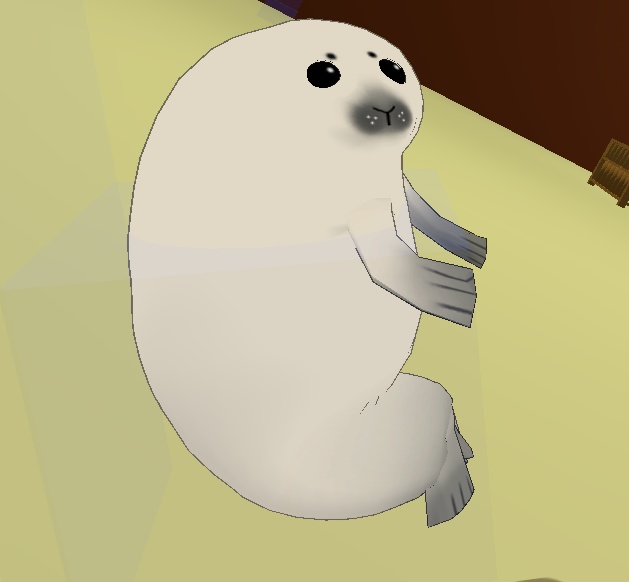 【VRChat】アザラシのあかちゃん【Quest対応3Dアバター】