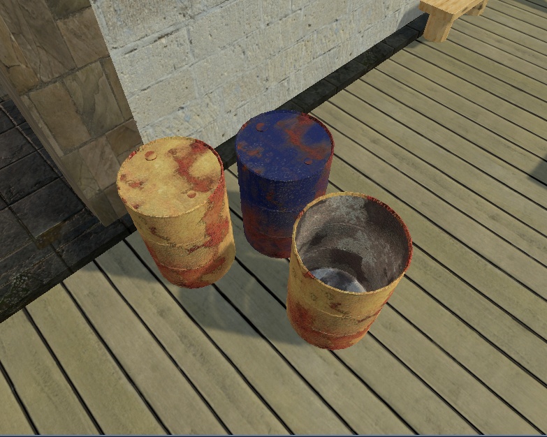 ドラム缶DIY家具セット【3Dモデル】