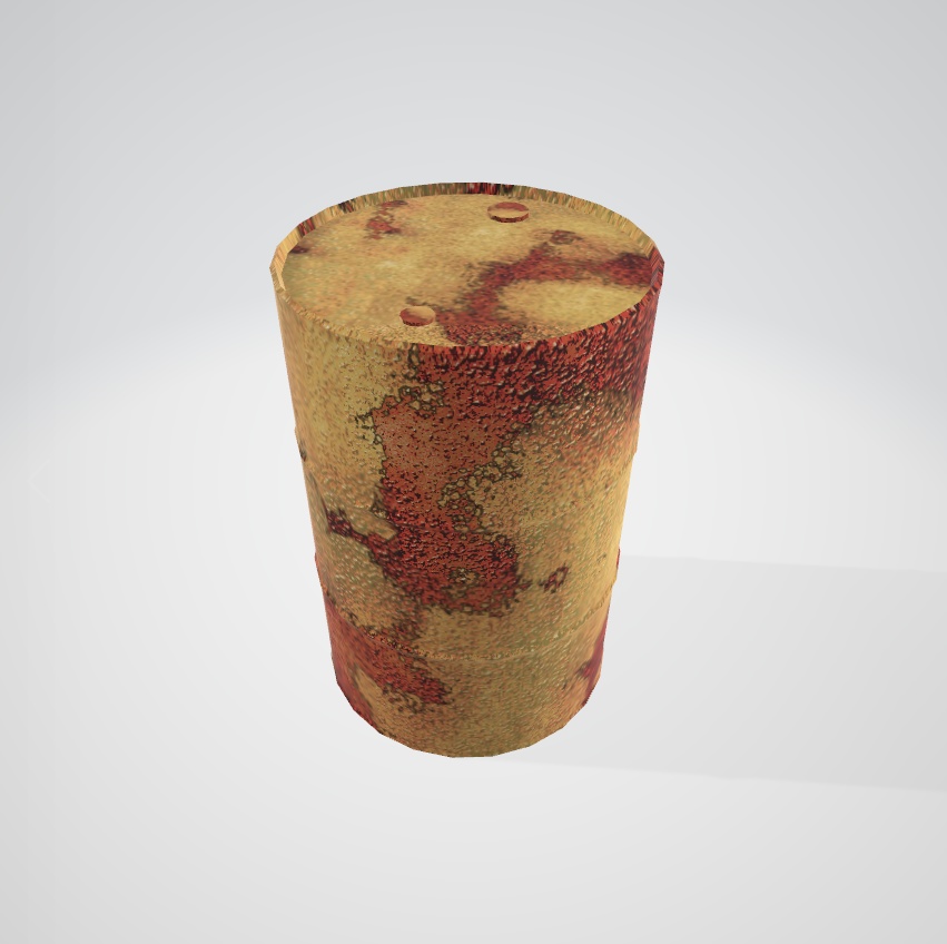 ドラム缶DIY家具セット【3Dモデル】