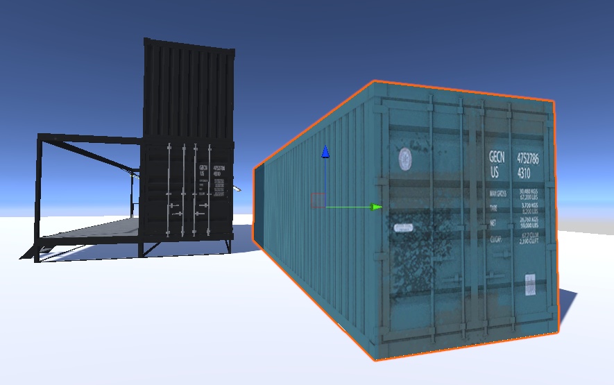 海上輸送コンテナ【3Dモデル】