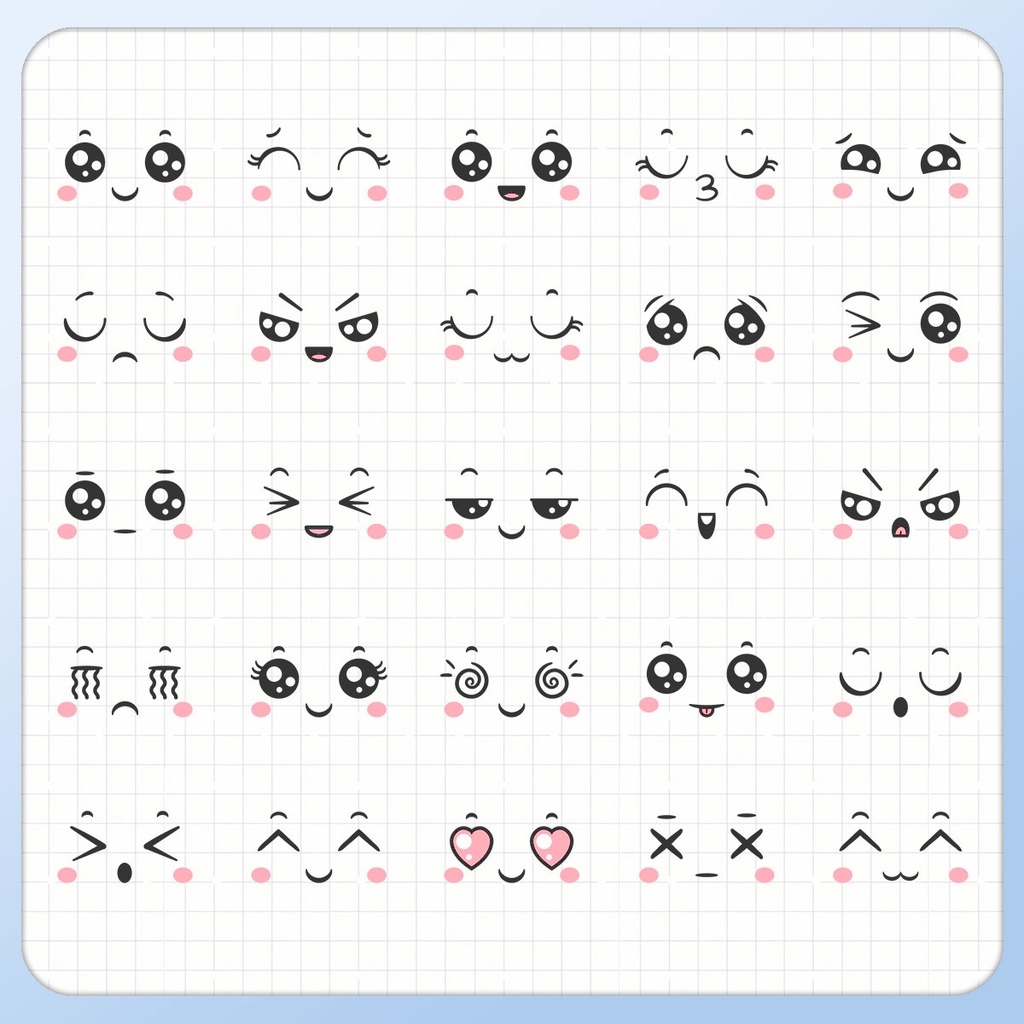 かわいい表情