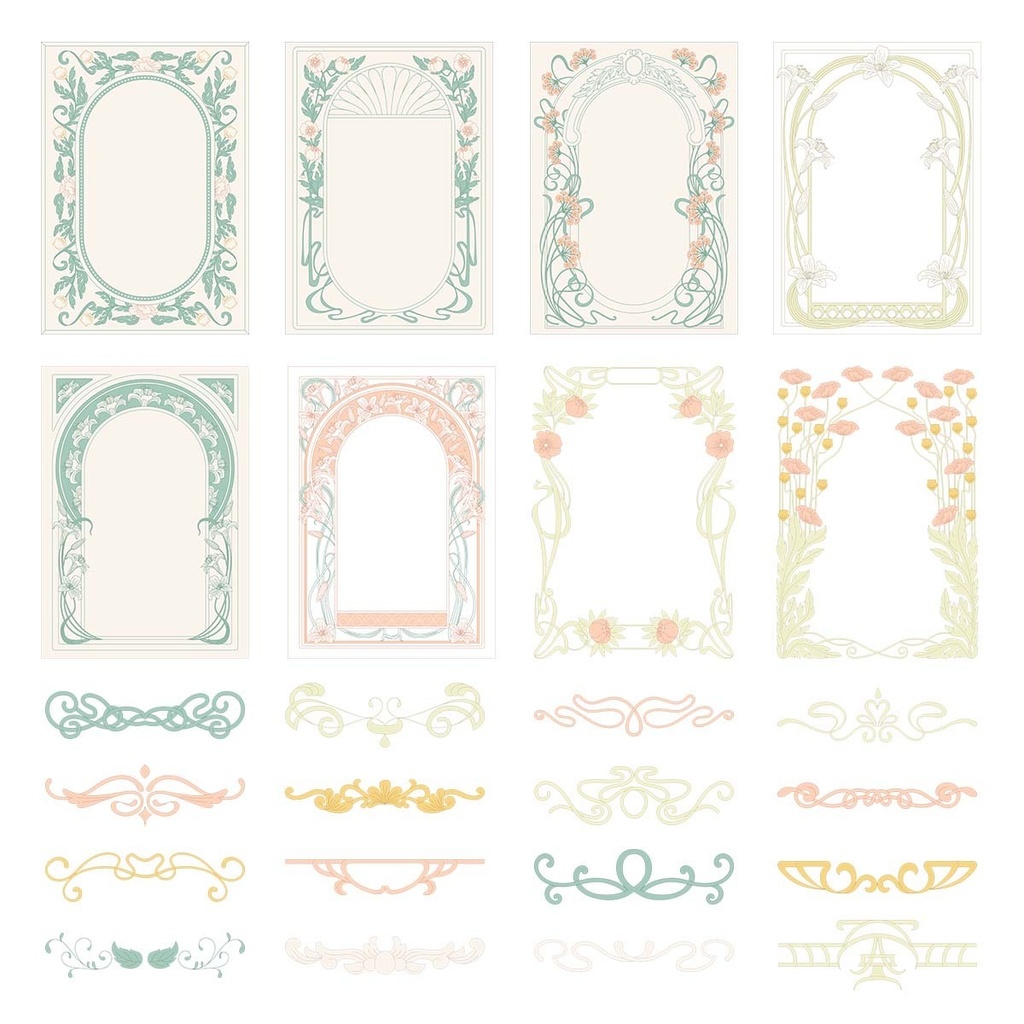 装飾用フレーム・コーナー素材