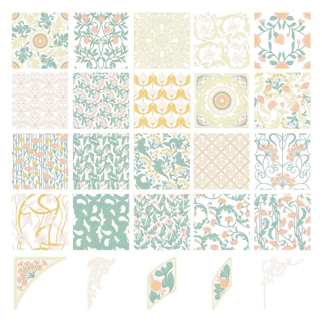 装飾用フレーム・コーナー素材