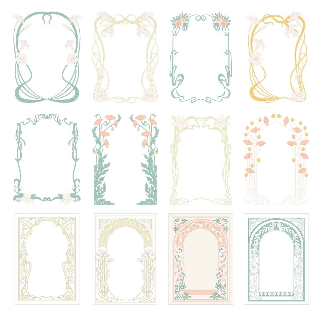 装飾用フレーム・コーナー素材