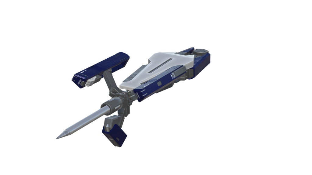 盾に変形するパイルバンカー