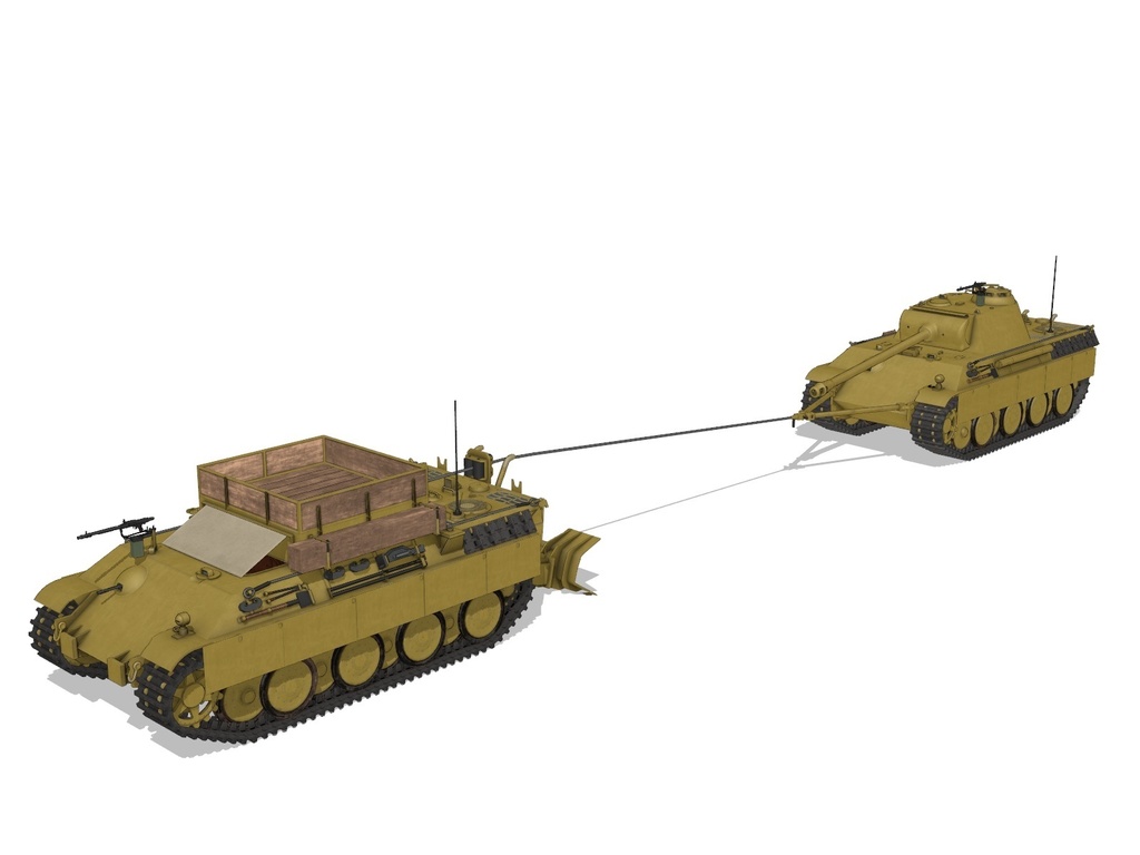 パンターG型 ヤクトパンター ベルゲパンター(中身あり)