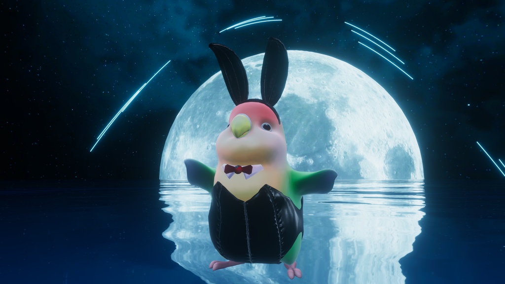 ３Dアバター ぴこちやん [VRChat想定] - MEBA-Fish - 2/5