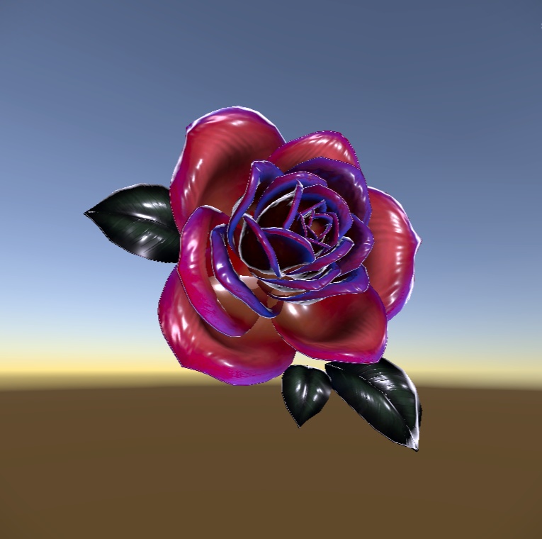 ★MA対応★開花する薔薇のフラワーホールアクセサリー[VRChat想定] 缩略图 2