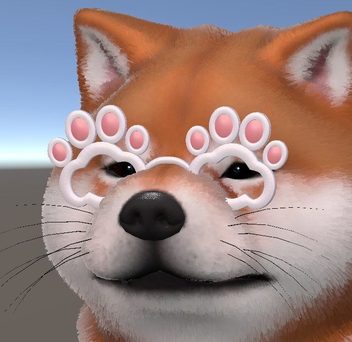 NEW!!!肉球めがね[VRChat想定めばしば対応] #めばしば