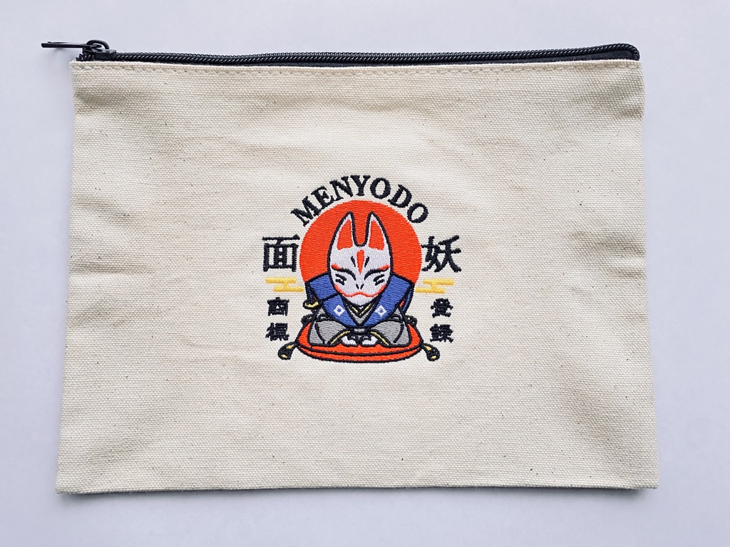 刺繍ポーチ