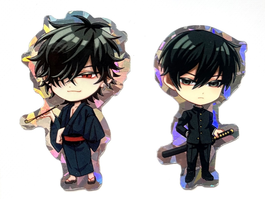 虚無コンビホロステッカーセット