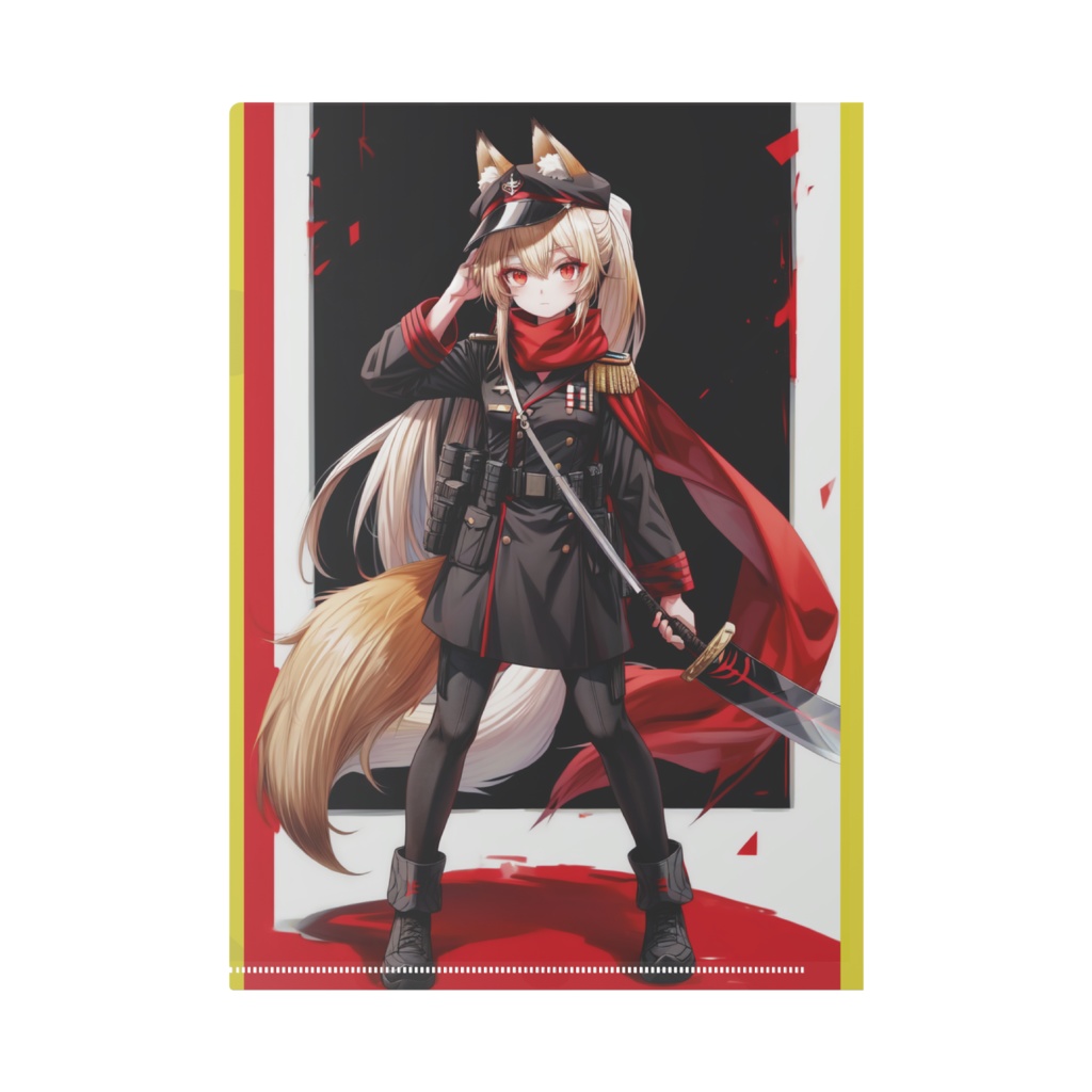 大晴妖狐草紙クリアファイル2