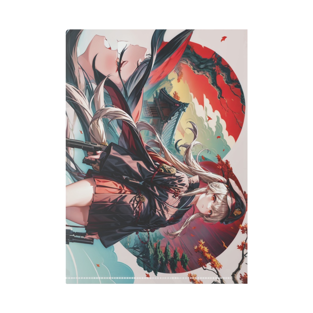 大晴妖狐草紙クリアファイル3