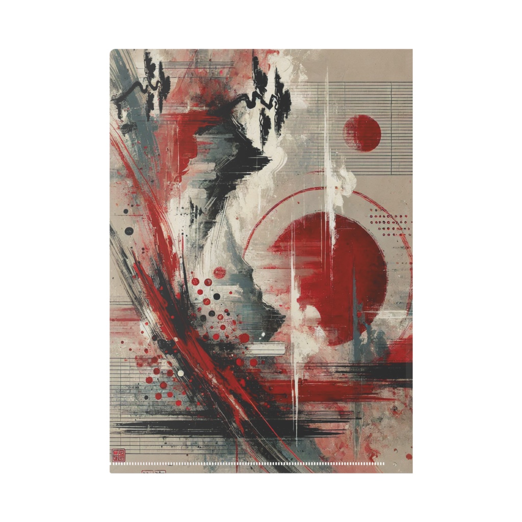 大晴妖狐草紙クリアファイル5