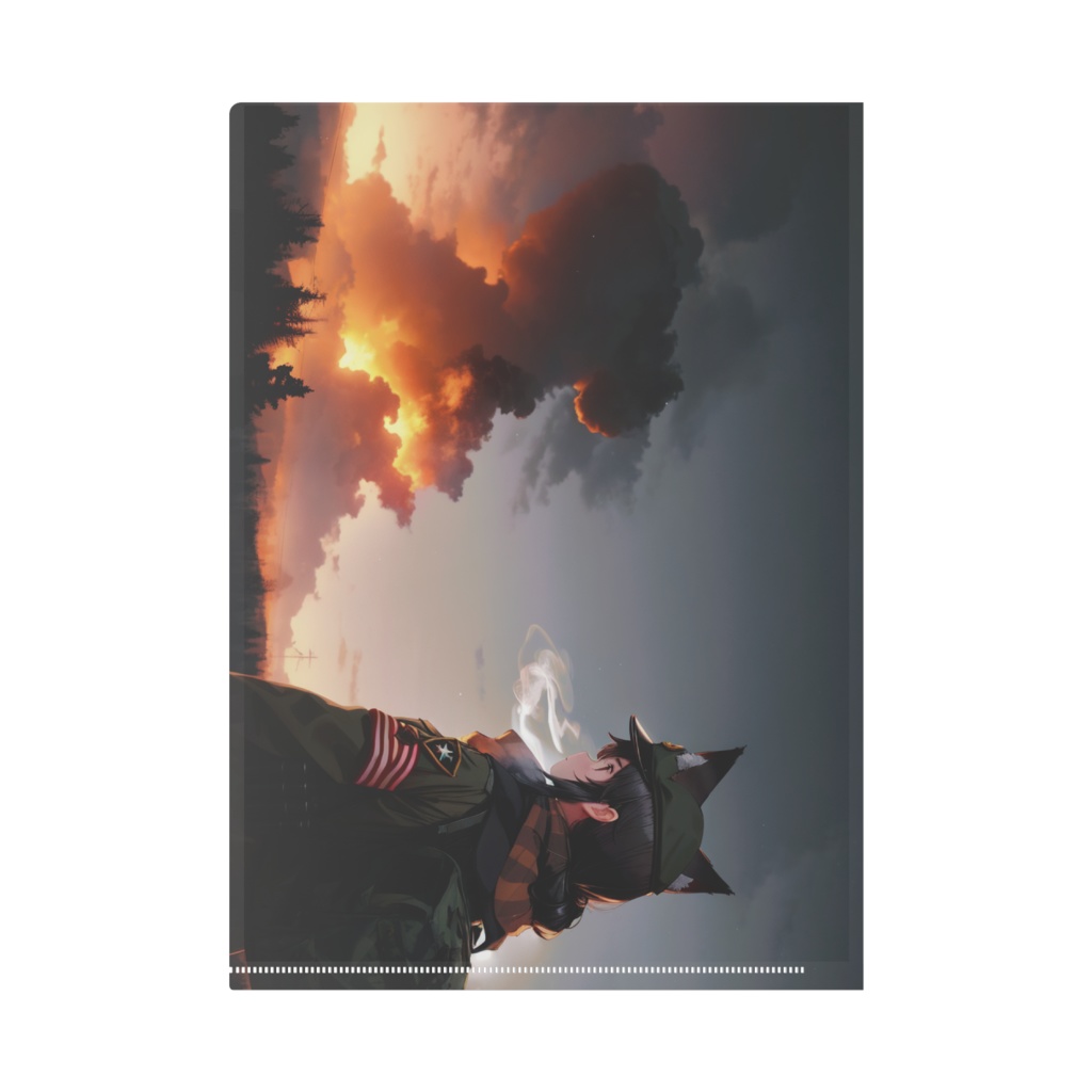 大晴妖狐草紙クリアファイル7