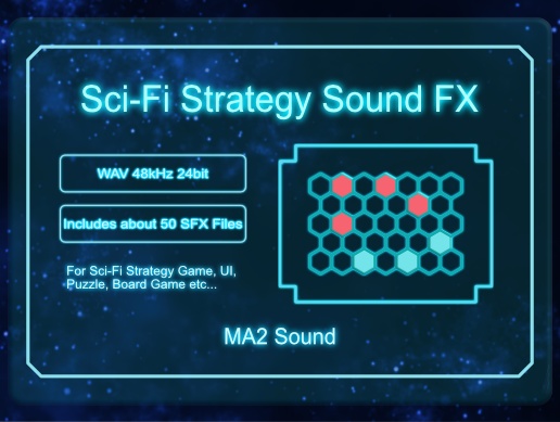 効果音素材集 Sci Fi Strategy Sound Fx Sf 戦略ゲーム Matsuのbooth Booth