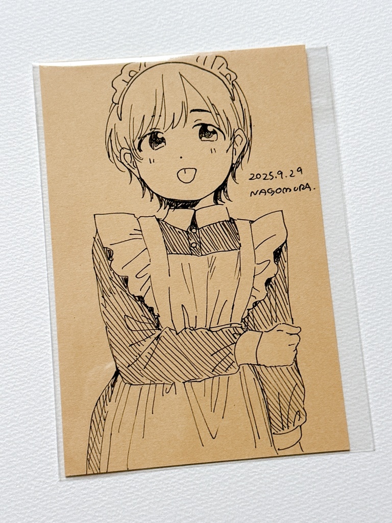 ドローイング「べーっ」