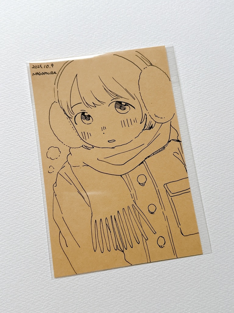 ドローイング「イヤーマフ」