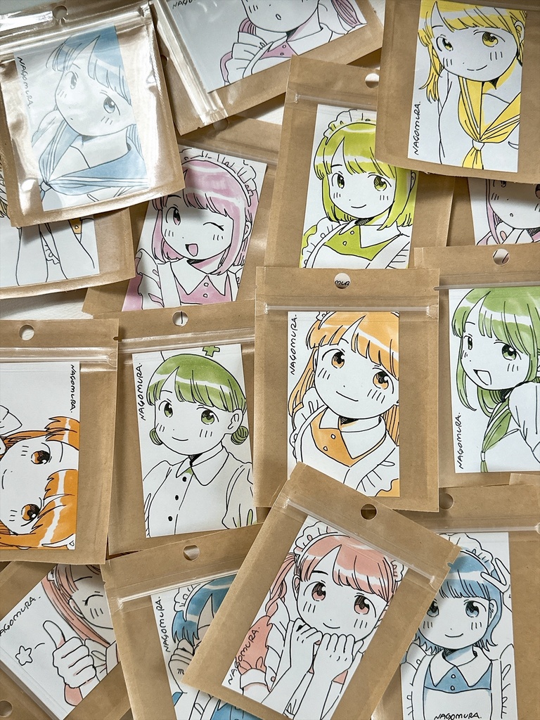 名刺サイズ原画