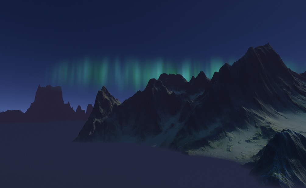 Aurora Borealis Shader (VRChat/オーロラシェーダー)