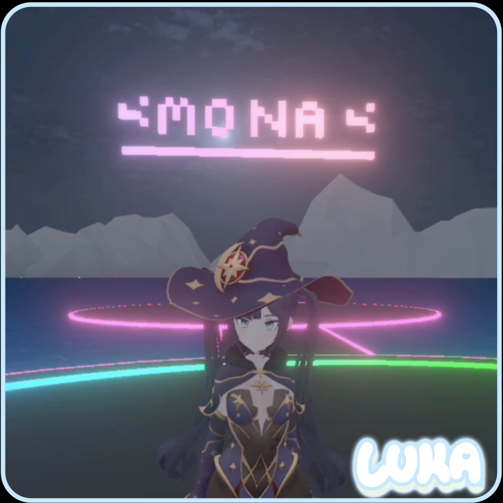 VRChat Nametag Nameplate Text / ネームタグ・ネームプレート テキスト 3D Font Shader