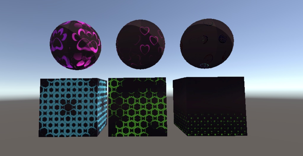 Scifi Pattern Shader (for VRChat/SF系パターンシェーダー・VRChat用)