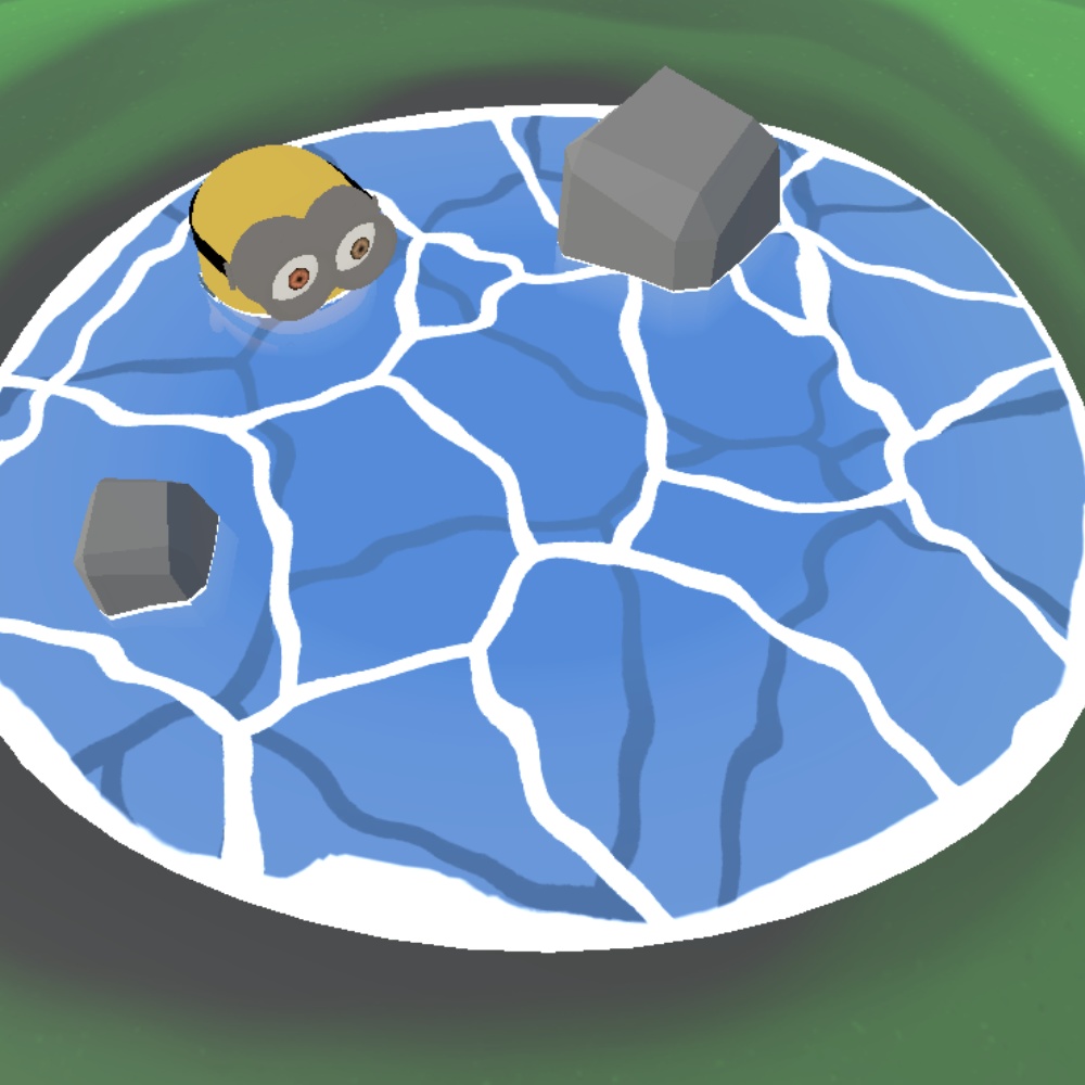 Retro Toon Water (VRChat Shader/レトロ風トゥーン水面シェーダー)