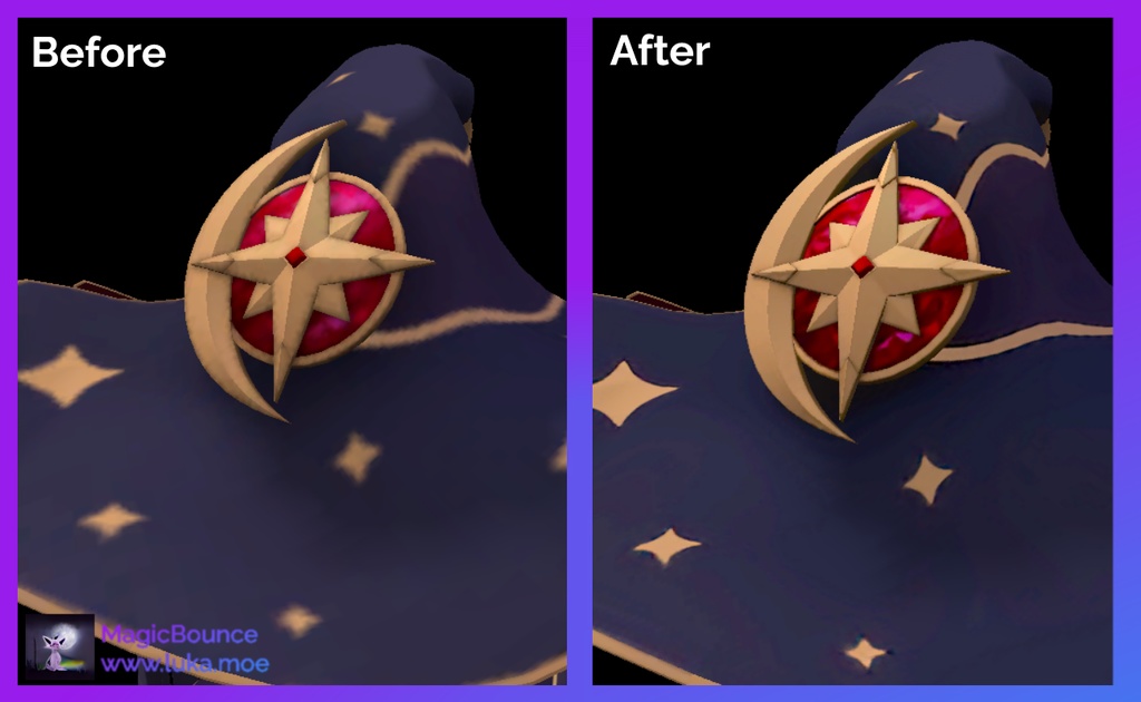 MagicBounce (Texture Upscaler & Optimiser/テクスチャのアップスケーラー&最適化ツール)