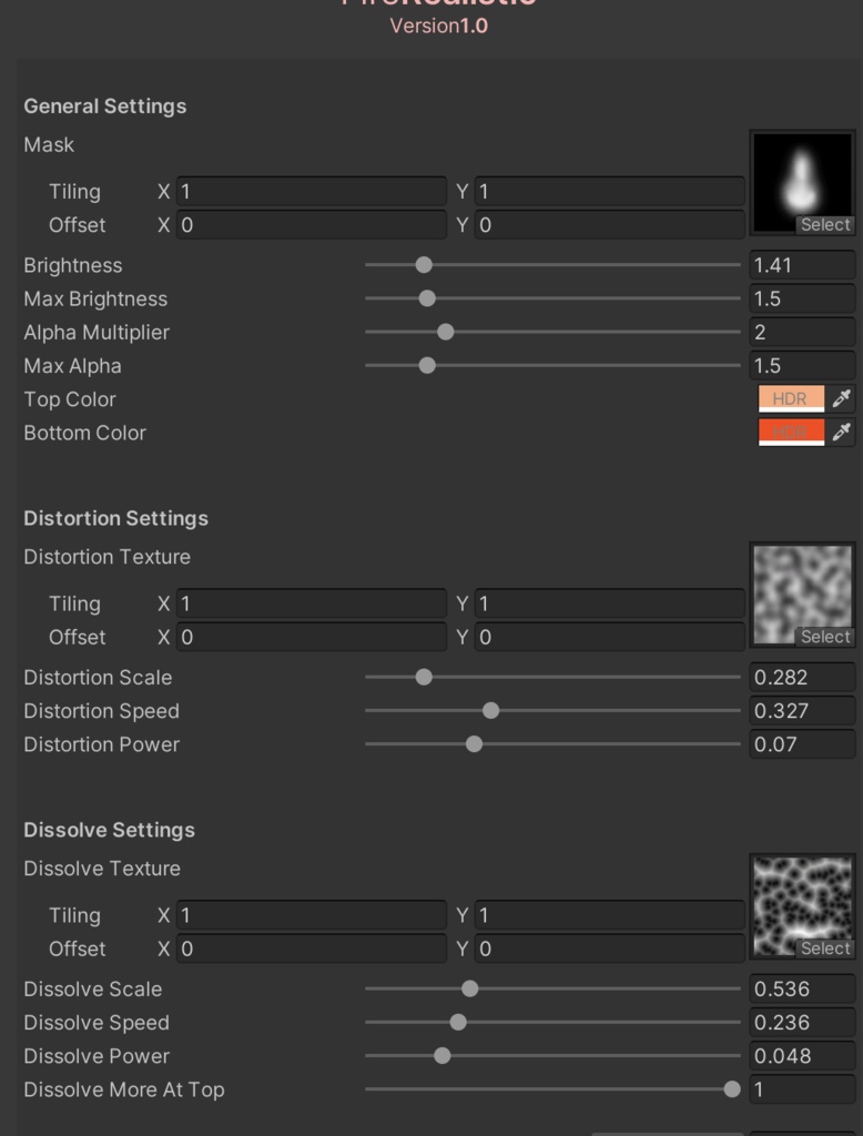 Fire Shaders (VRChat/炎シェーダー)