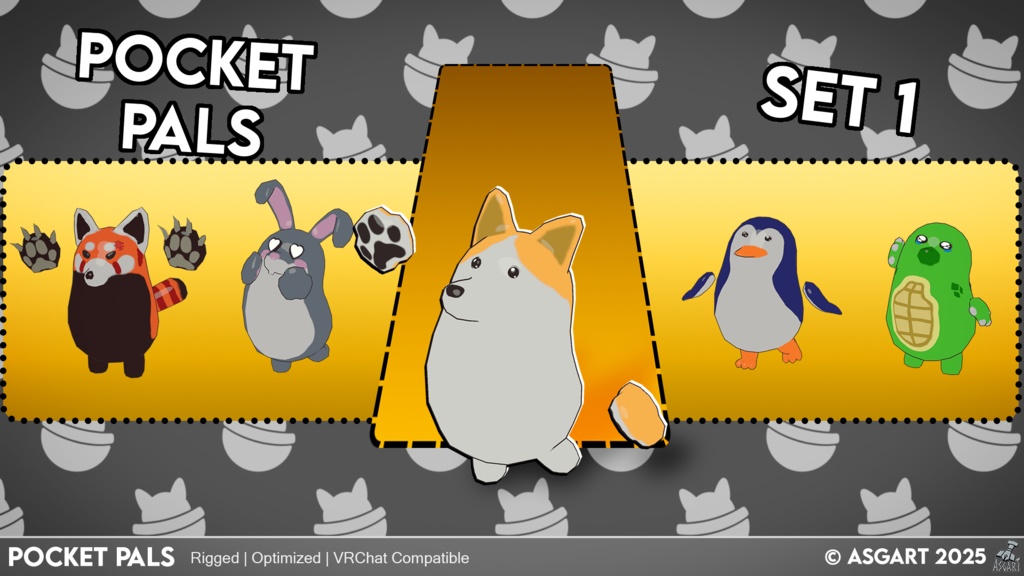 ポケットパルズ セット 1 - バンドル