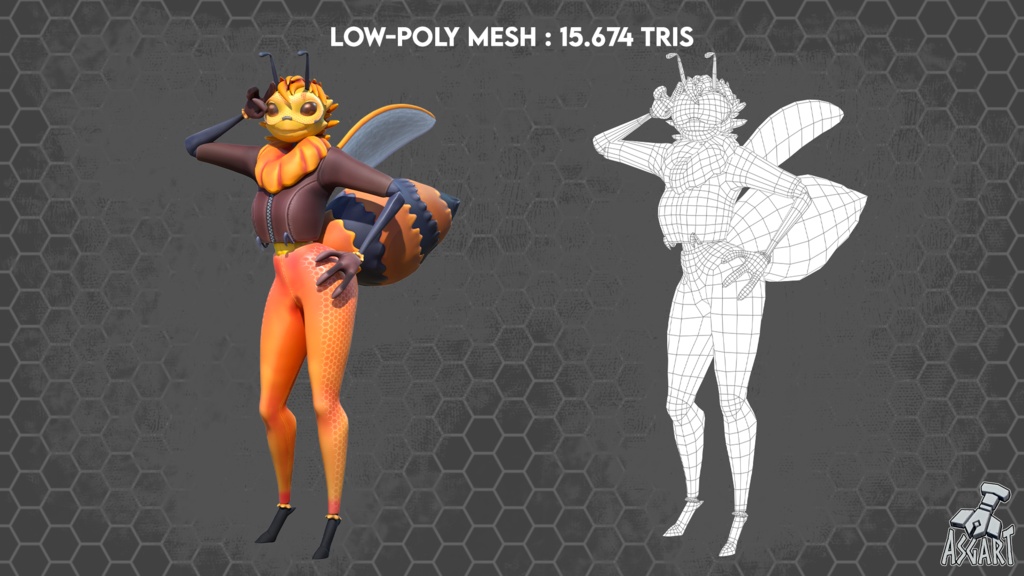 ð ãããã Belle | 3Dãã£ã©ã¯ã¿ãŒ | VRChat察å¿