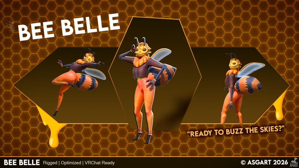 ð ãããã Belle | 3Dãã£ã©ã¯ã¿ãŒ | VRChat察å¿