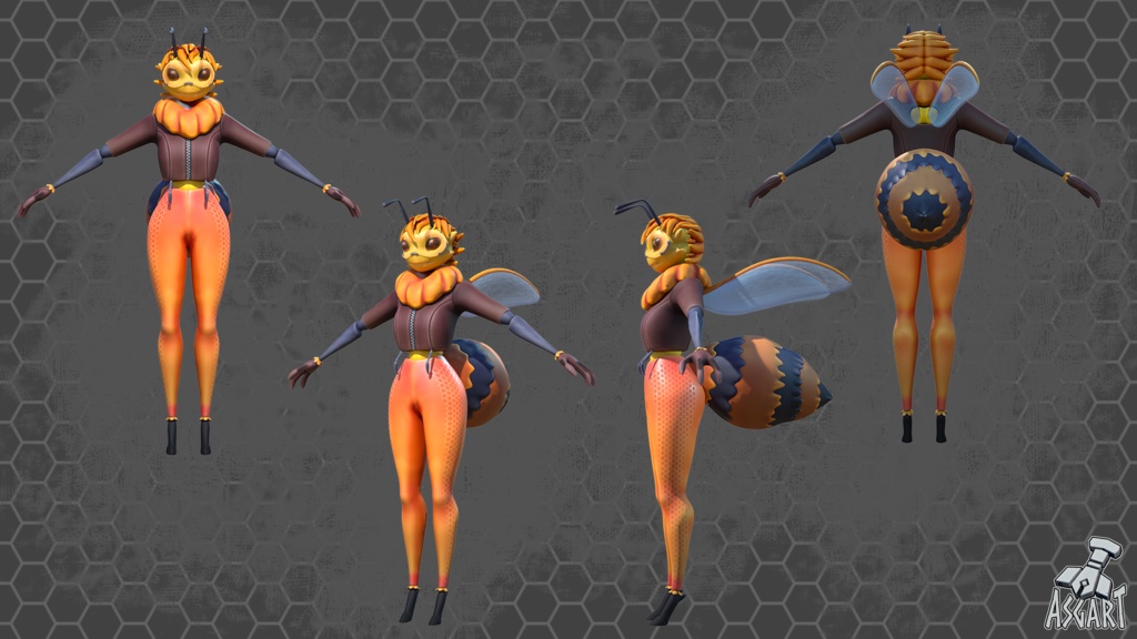 ð ãããã Belle | 3Dãã£ã©ã¯ã¿ãŒ | VRChat察å¿