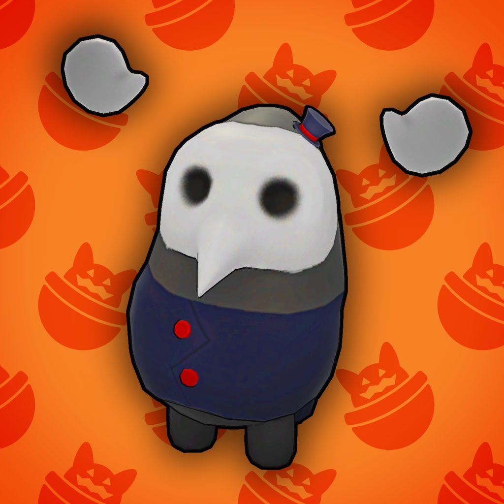 ペスト医師 PocketPal（ポケットパル）【VRChatアバター】