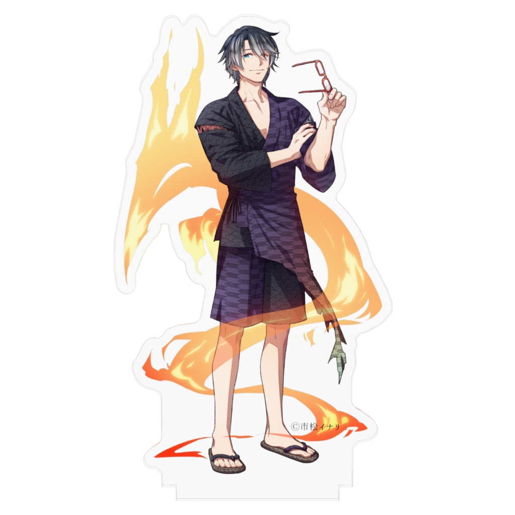 市松イナリ(♂)アクリルスタンドフィギュア