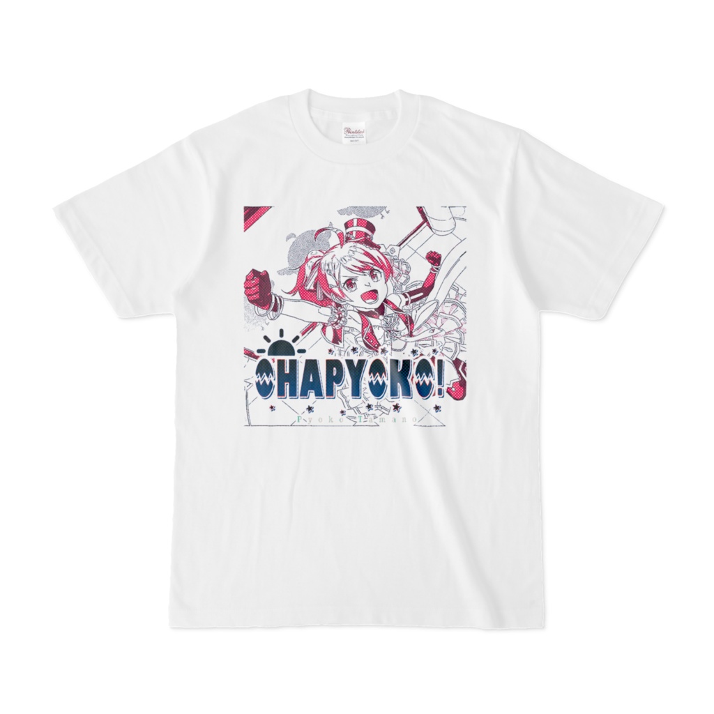 OHAPYOKO!カラバリ Tシャツ(レッド)