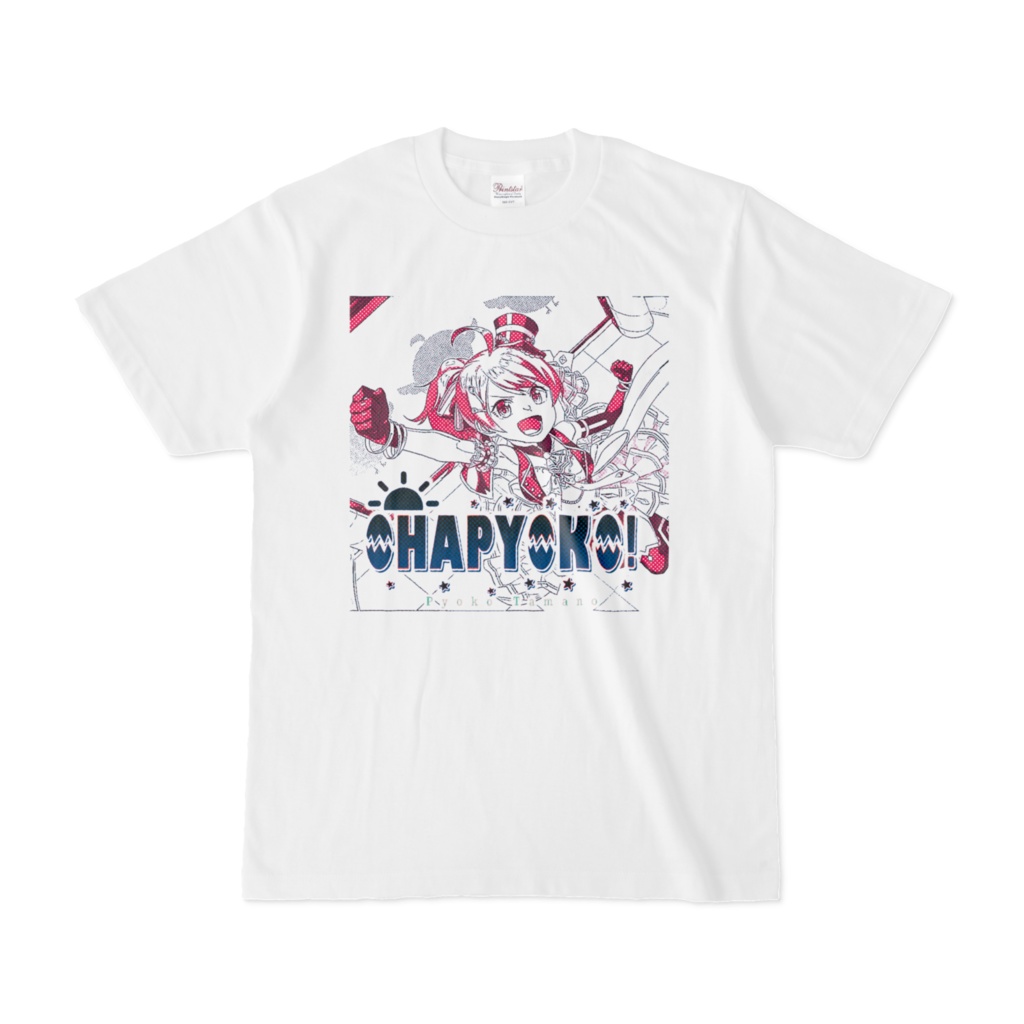 OHAPYOKO！カラバリ Tシャツ(レッド)