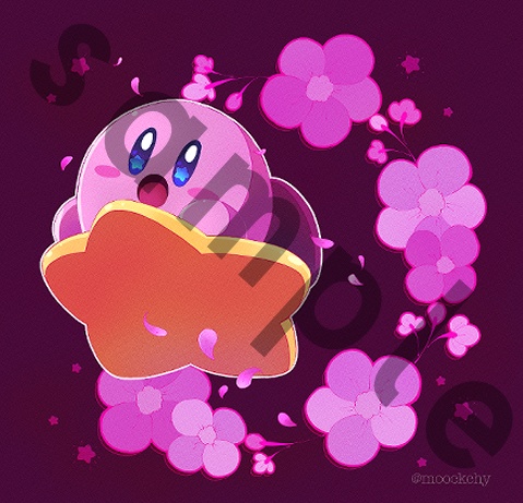 イラストカード　カービィ