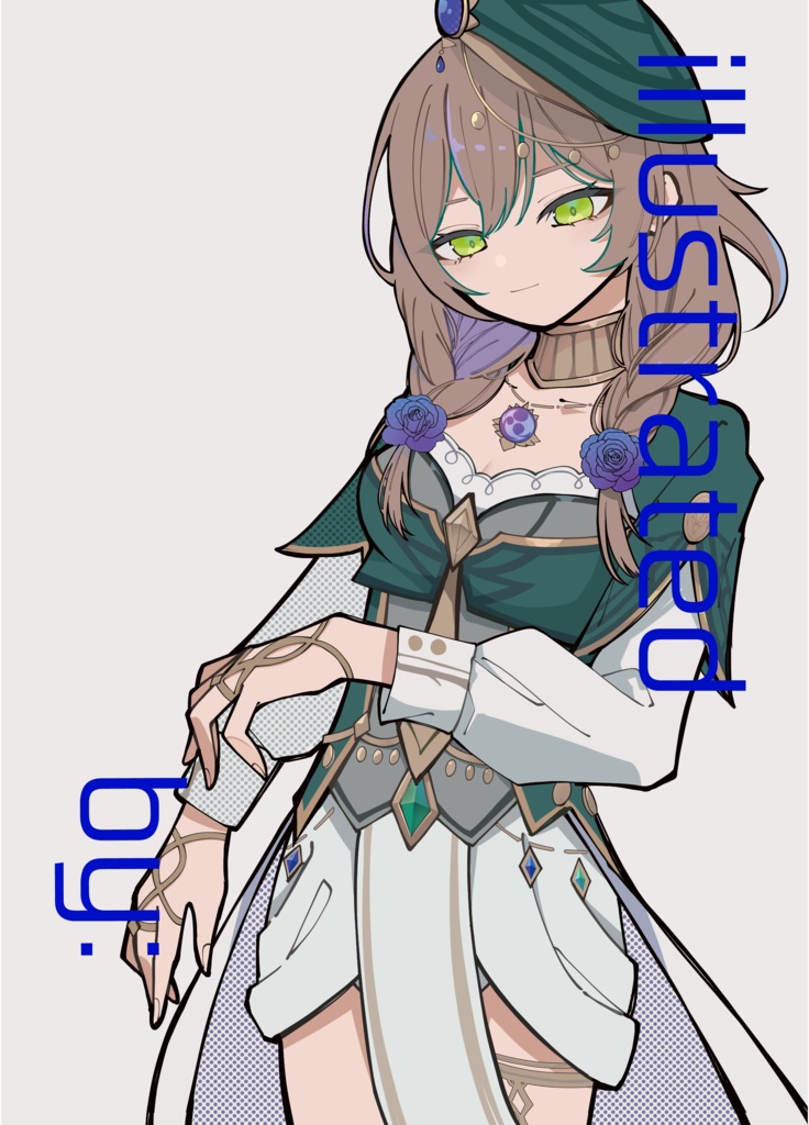 原神イラスト本「illustrated by:」