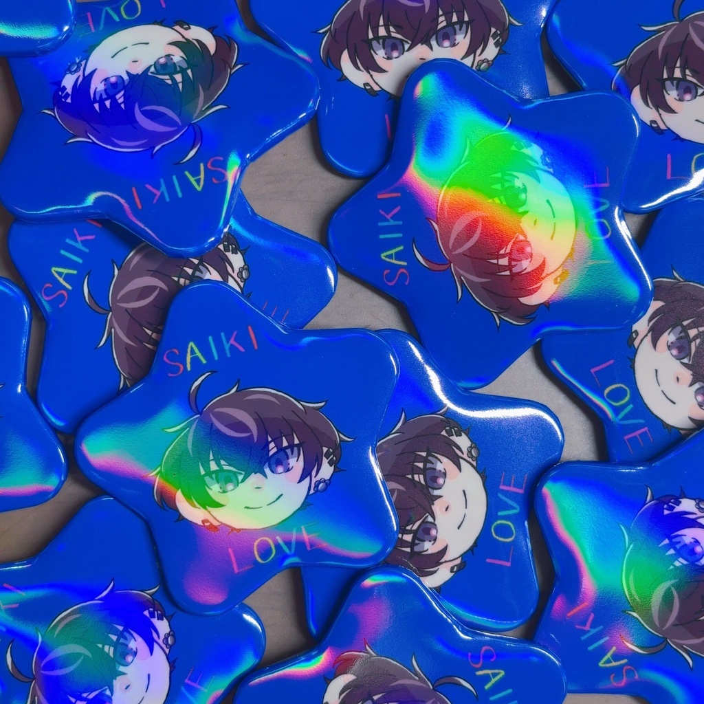 【非公式】星型ピンバッジ