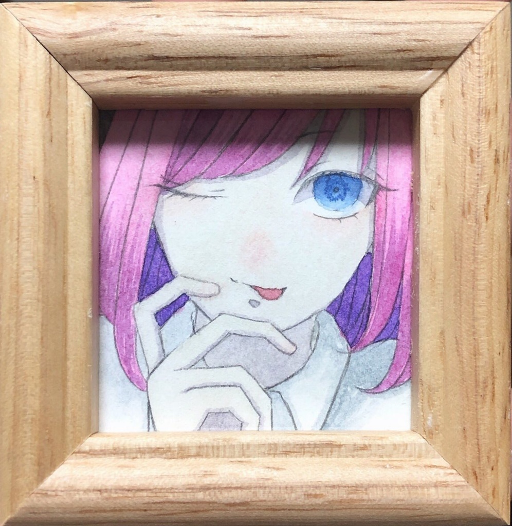 額入りミニ原画 正方形