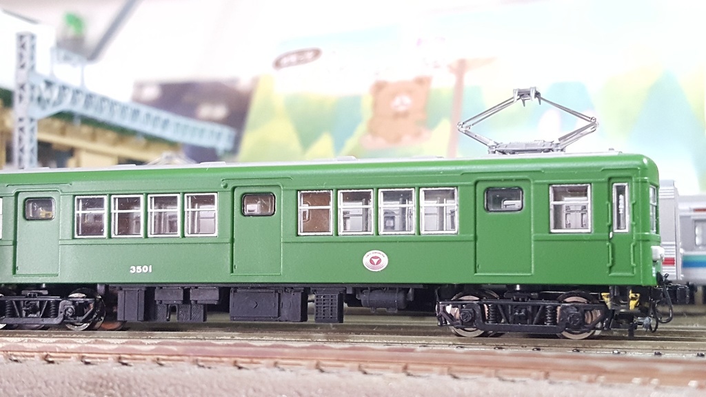 3D-07 TKK3450形 片運転台用床下機器