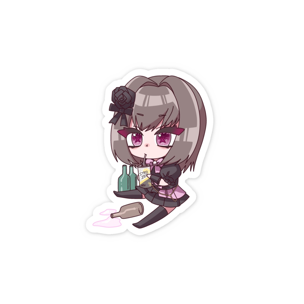 ミニキャラステッカー