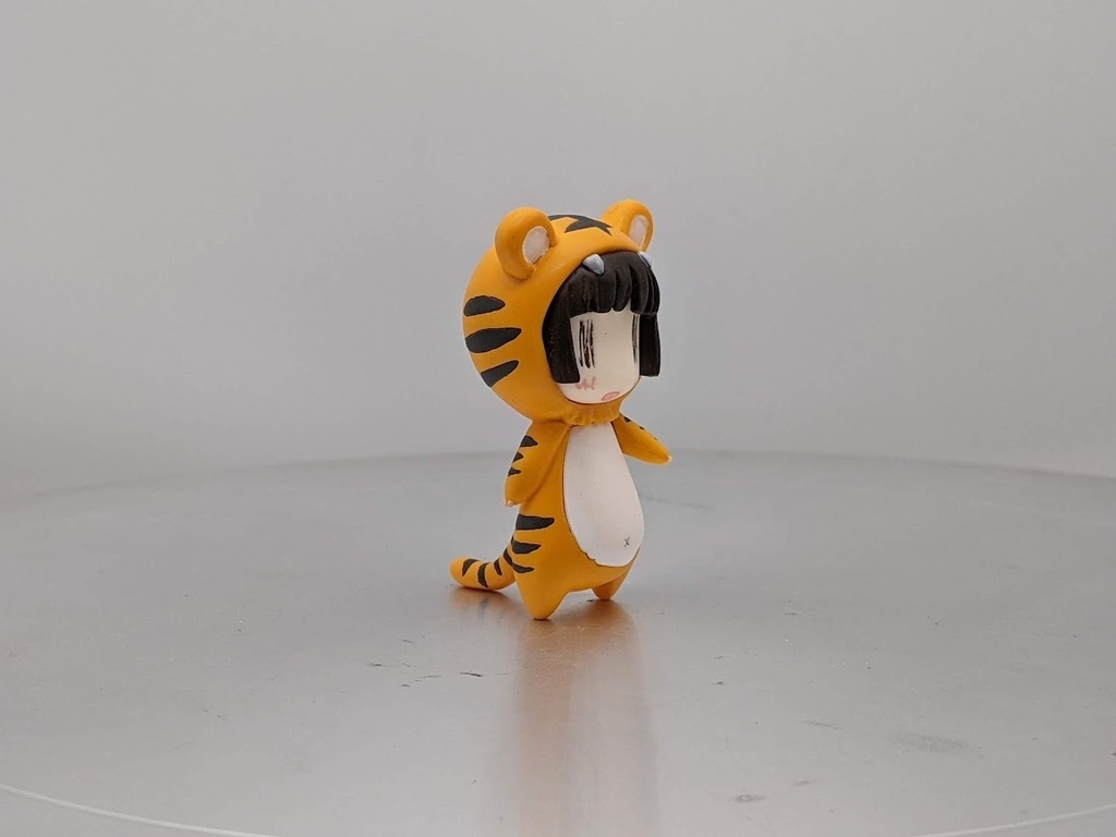 へっぽこ干支フィギュアシリーズ ぽことら(黄色)塗装済み完成品