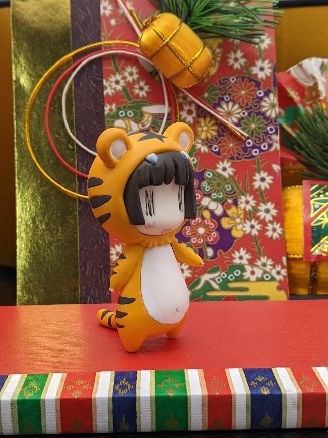 へっぽこ干支フィギュアシリーズ　ぽことら(黄色)塗装済み完成品