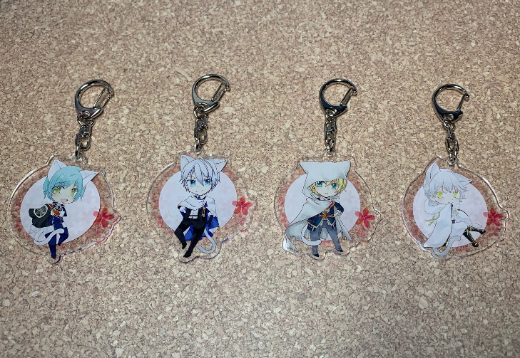 刀剣乱舞 ねこ耳アクリルキーホルダー - CROSS GATE - BOOTH