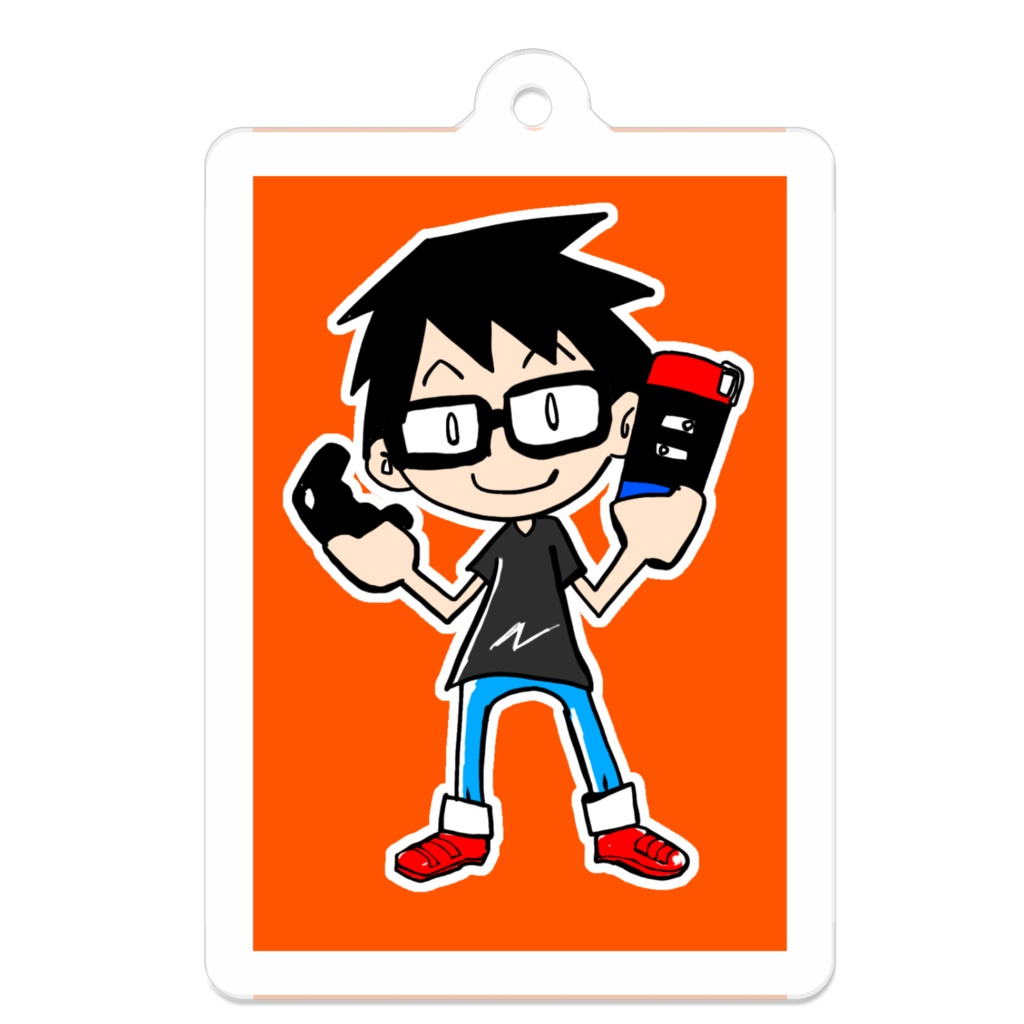 ダダタケシアクリルキーホルダー